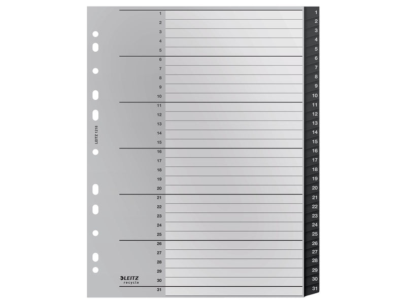 Leitz Recycle Register, PP, extrabreit