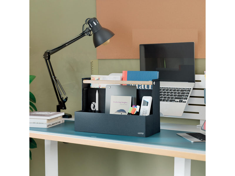 Leitz Schreibtisch Organizer mit Griff, aus Stoff