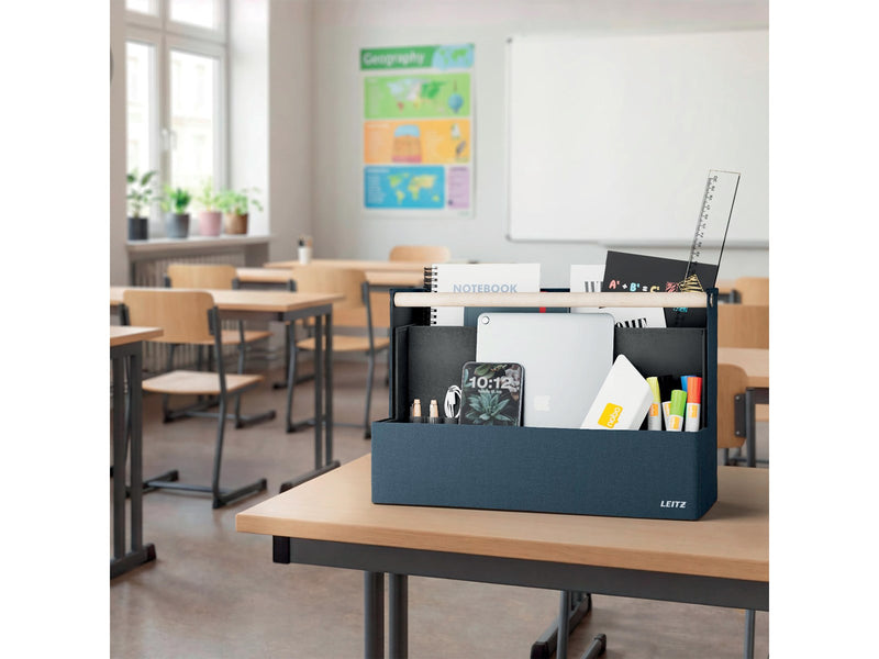 Leitz Schreibtisch Organizer mit Griff, aus Stoff