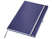 Leitz Style Notizbuch A4 kariert, Hardcover, Blau