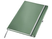 Leitz Style Notizbuch A4 kariert, Hardcover, Grün
