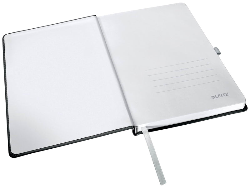 Leitz Style Notizbuch A5 blanko, Hardcover, Schwarz
