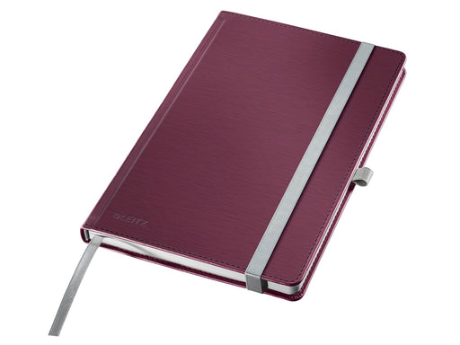 Leitz Style Notizbuch A5 liniert, Hardcover, Rot