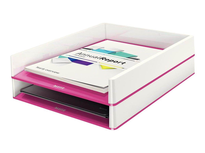 Leitz  WOW Briefkorb Duo Colour Pink