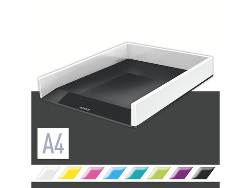 Leitz  WOW Briefkorb Duo Colour Schwarz
