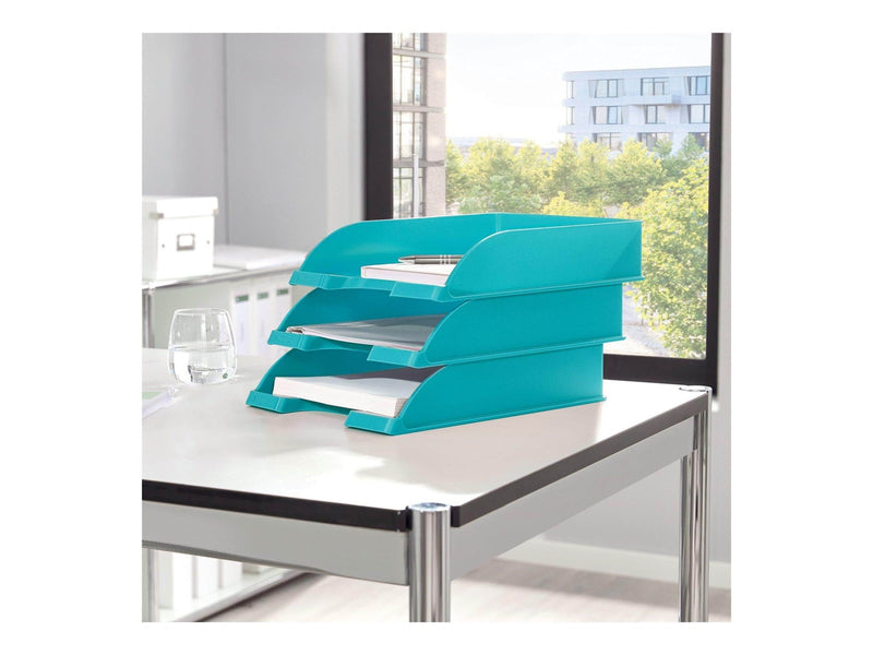 Leitz  WOW Briefkorb Eisblau