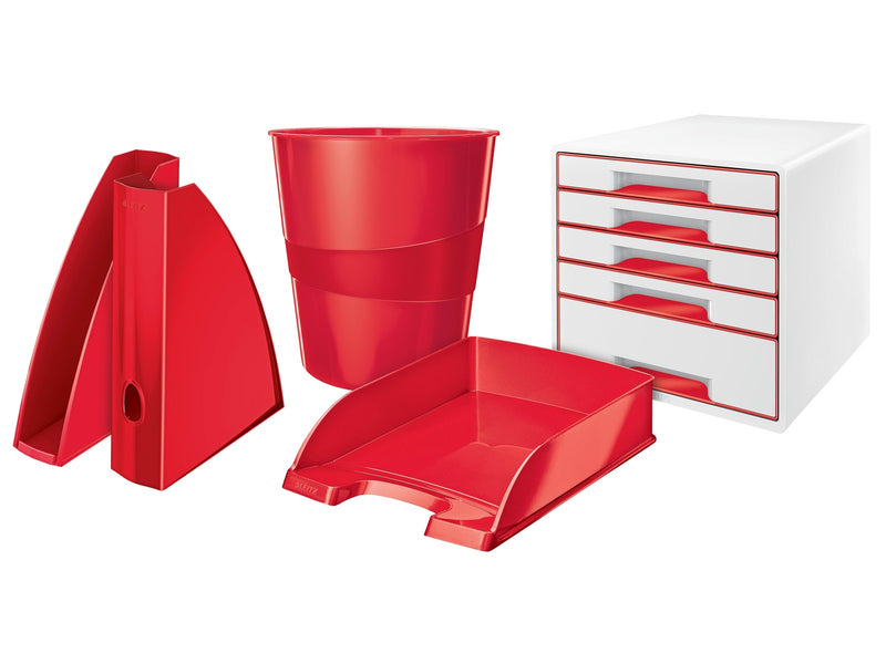 Leitz  WOW Briefkorb Rot