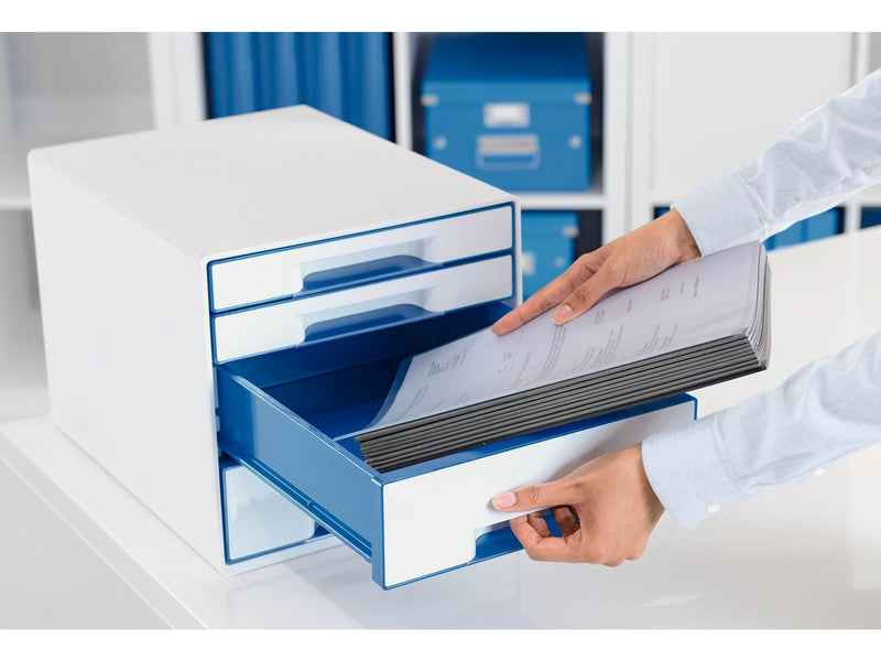 Leitz  WOW CUBE Schubladenbox Blau