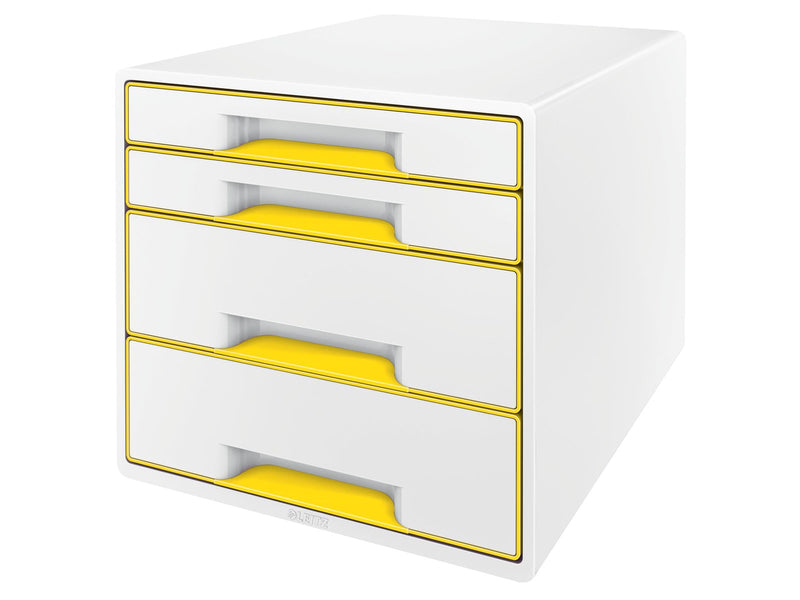 Leitz  WOW CUBE Schubladenbox Gelb