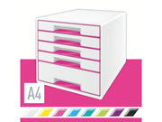 Leitz  WOW CUBE Schubladenbox Pink