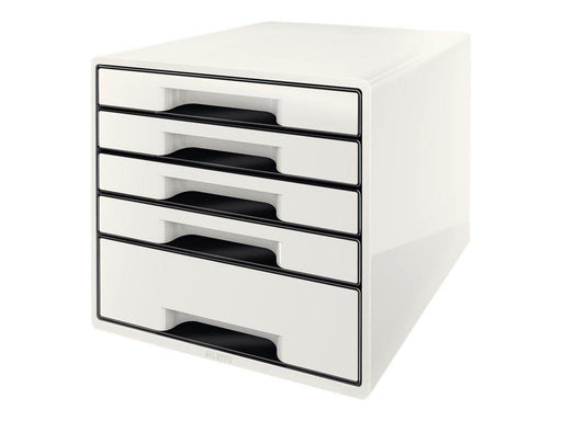 Leitz  WOW CUBE Schubladenbox Schwarz
