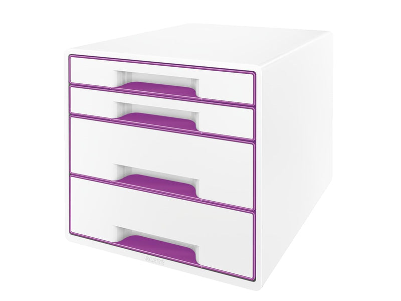 Leitz  WOW CUBE Schubladenbox Violett