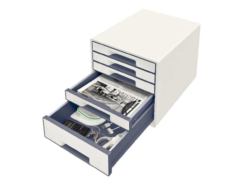 Leitz  WOW CUBE Schubladenbox Weiß