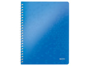 Leitz WOW Collegeblock A4 kariert, spiralgebunden mit PP-Einband