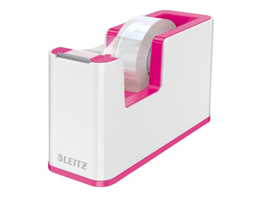 Leitz  WOW Klebeband-Tischabroller Duo Colour Pink