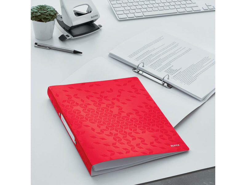 Leitz  WOW Ringbuch Rot