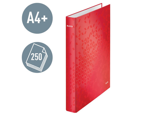 Leitz  WOW Ringbuch Rot