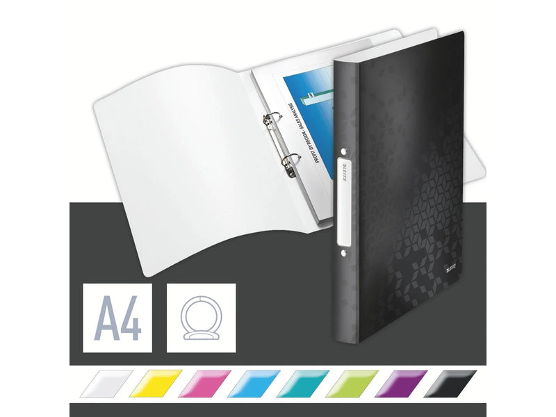 Leitz  WOW Ringbuch Schwarz