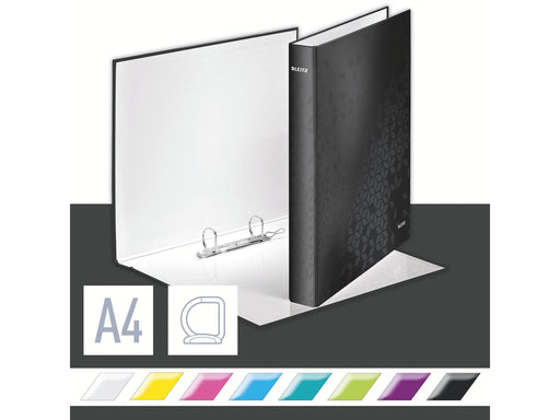 Leitz  WOW Ringbuch Schwarz