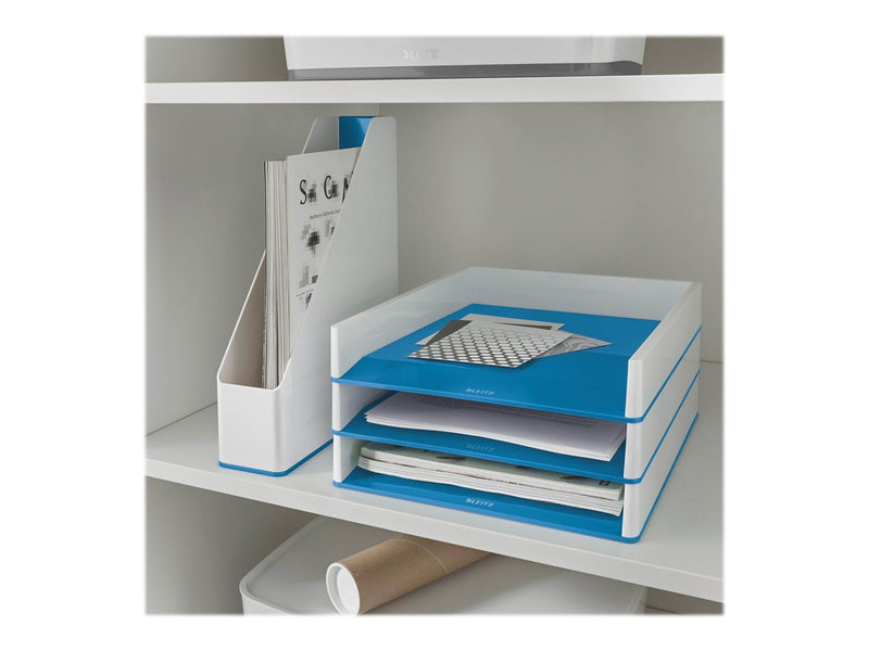 Leitz  WOW Stehsammler Duo Colour Blau