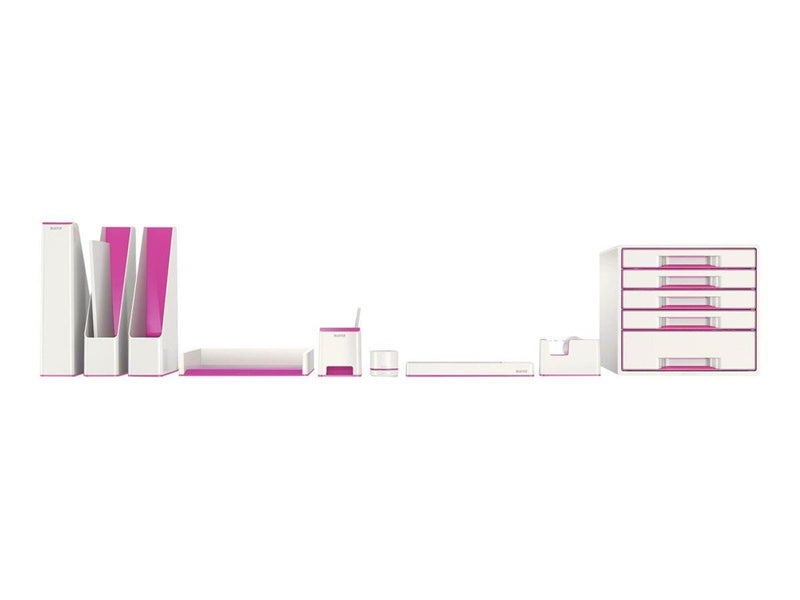 Leitz  WOW Stehsammler Duo Colour Pink