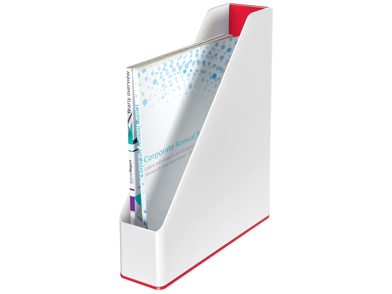Leitz  WOW Stehsammler Duo Colour Rot