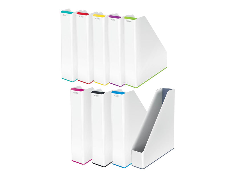 Leitz  WOW Stehsammler Duo Colour Rot