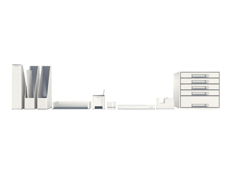 Leitz  WOW Stehsammler Duo Colour Weiß