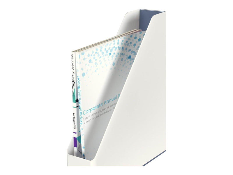 Leitz  WOW Stehsammler Duo Colour Weiß