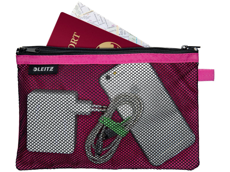 Leitz  WOW Traveller Zip-Beutel L Pink
