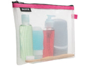 Leitz  WOW Traveller Zip-Beutel wasserabweisend Kosmetik Pink