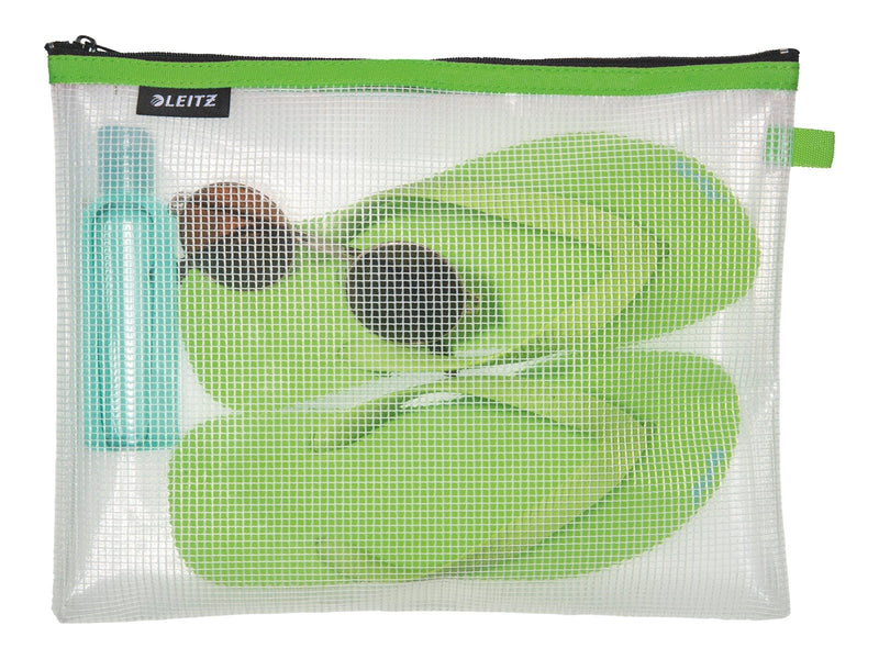 Leitz  WOW Traveller Zip-Beutel wasserabweisend L Grün