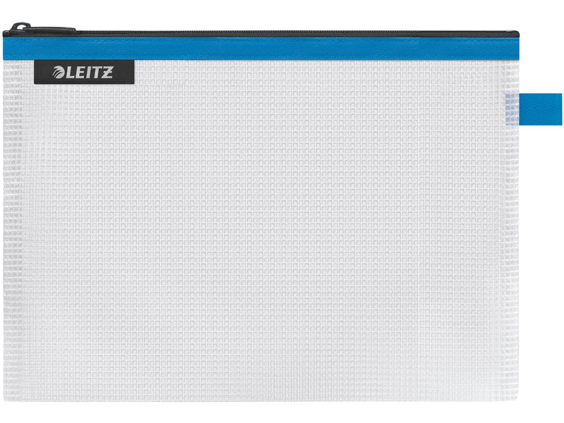 Leitz  WOW Traveller Zip-Beutel wasserabweisend M Blau