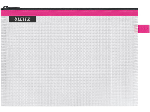 Leitz  WOW Traveller Zip-Beutel wasserabweisend M Pink