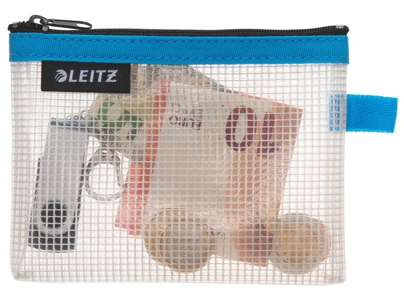 Leitz  WOW Traveller Zip-Beutel wasserabweisend S Blau