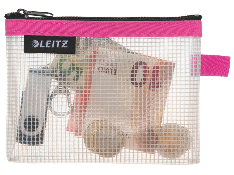 Leitz  WOW Traveller Zip-Beutel wasserabweisend S Pink