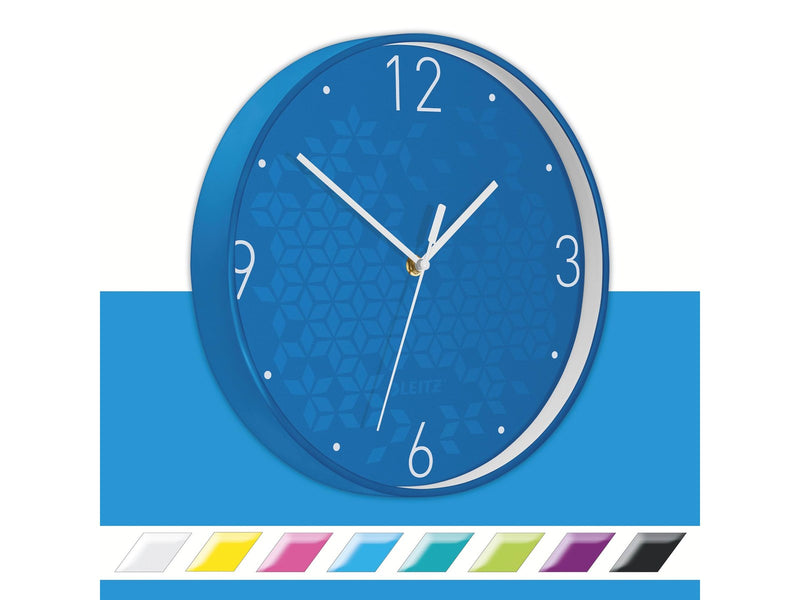 Leitz  WOW Wanduhr Blau