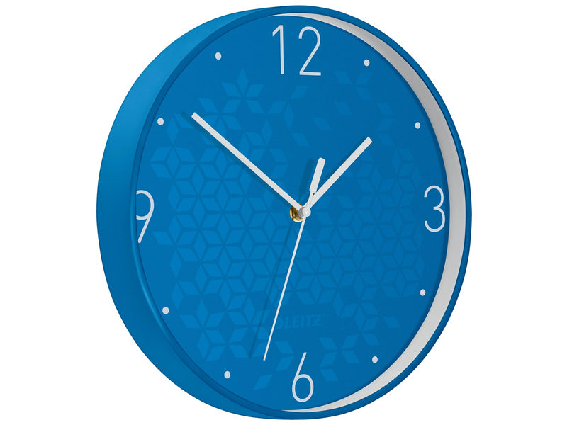 Leitz  WOW Wanduhr Blau