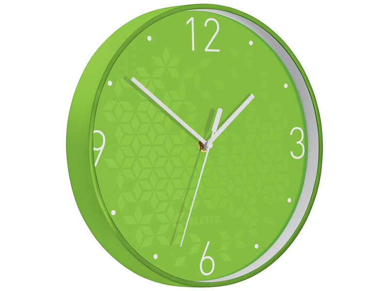 Leitz  WOW Wanduhr Grün