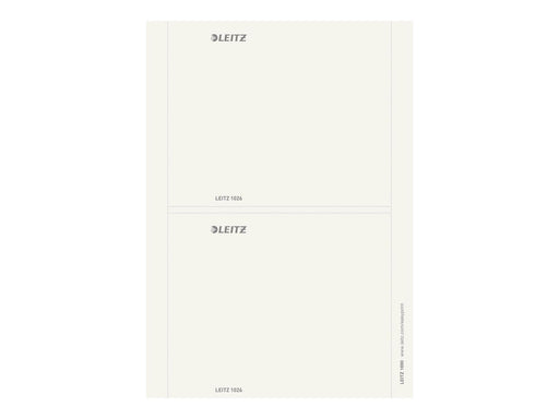 Leitz - lever arch label - grey (pack of 20)