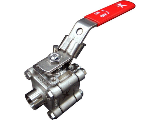 Lemvigh-Muller Ballvalve mars 83 ø25x1.2 sms fb 3-part