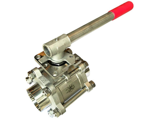 Lemvigh-Muller Ballvalve mars 88 ø63.5x1.6 sms rb 3-part