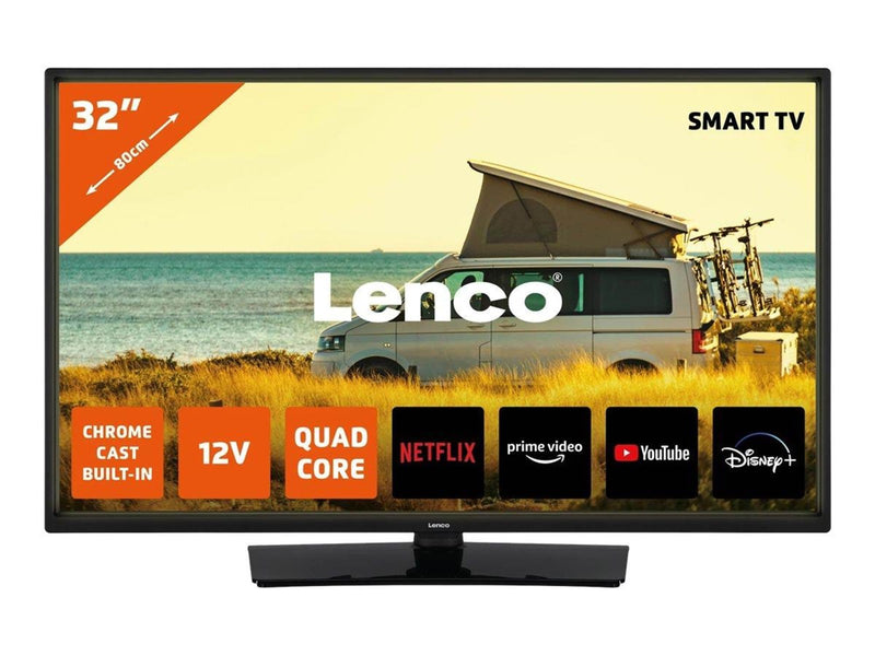Lenco 32" Flachbild TV LED 720p LED-3263BK