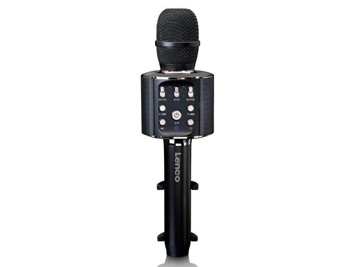 Lenco BT Mic. And speaker with lights - Black