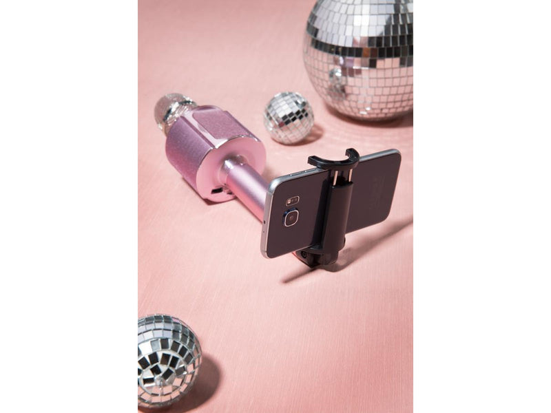 Lenco BT Mic. And speaker with lights rosegold