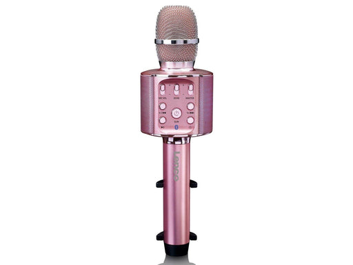Lenco BT Mic. And speaker with lights rosegold