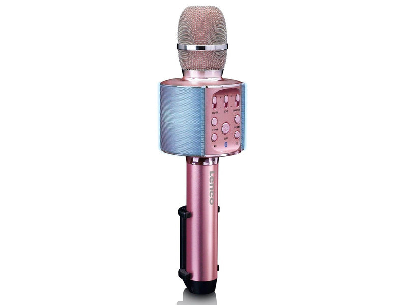 Lenco BT Mic. And speaker with lights rosegold