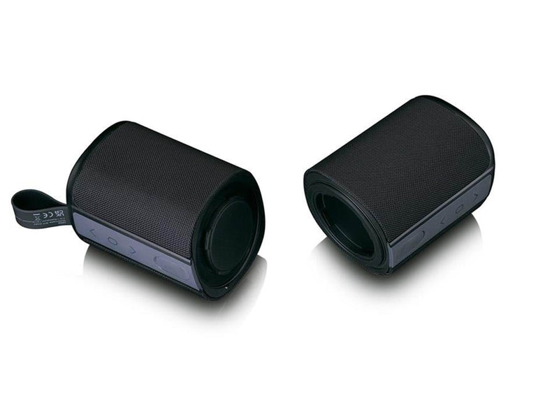 Lenco BTP-400BK - 2 in 1 Bluetooth® speaker – waterproof (IPX7) - black