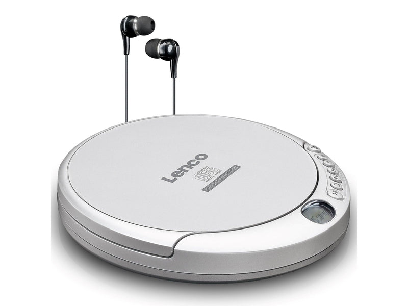 Lenco CD-201SI - CD player - CD - Silver - CD Player