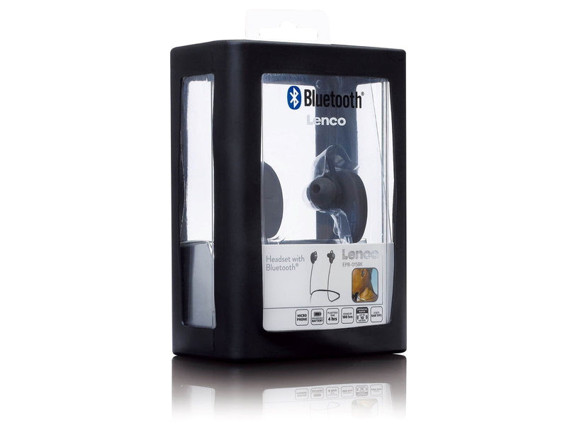 Lenco EPB-015BK - Wireless in-ear headset - Black